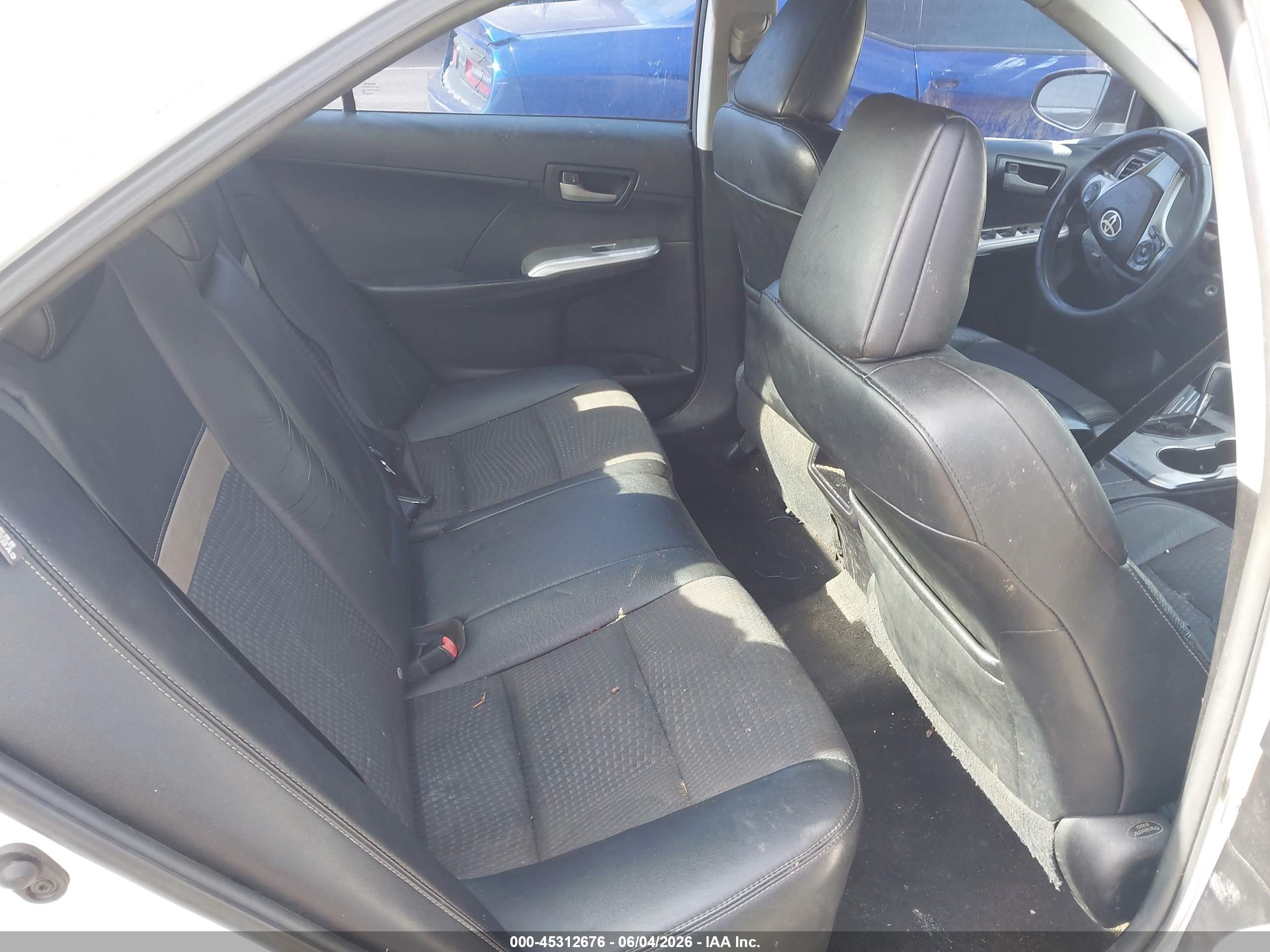 2014 Toyota Camry Se Белый vin: 4T1BF1FKXEU865608