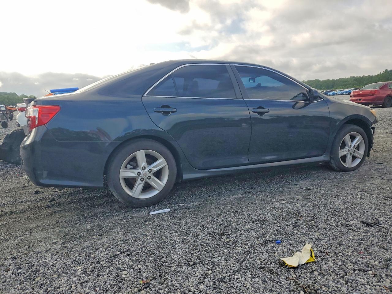 2014 Toyota Camry Se Black vin: 4T1BF1FKXEU867522