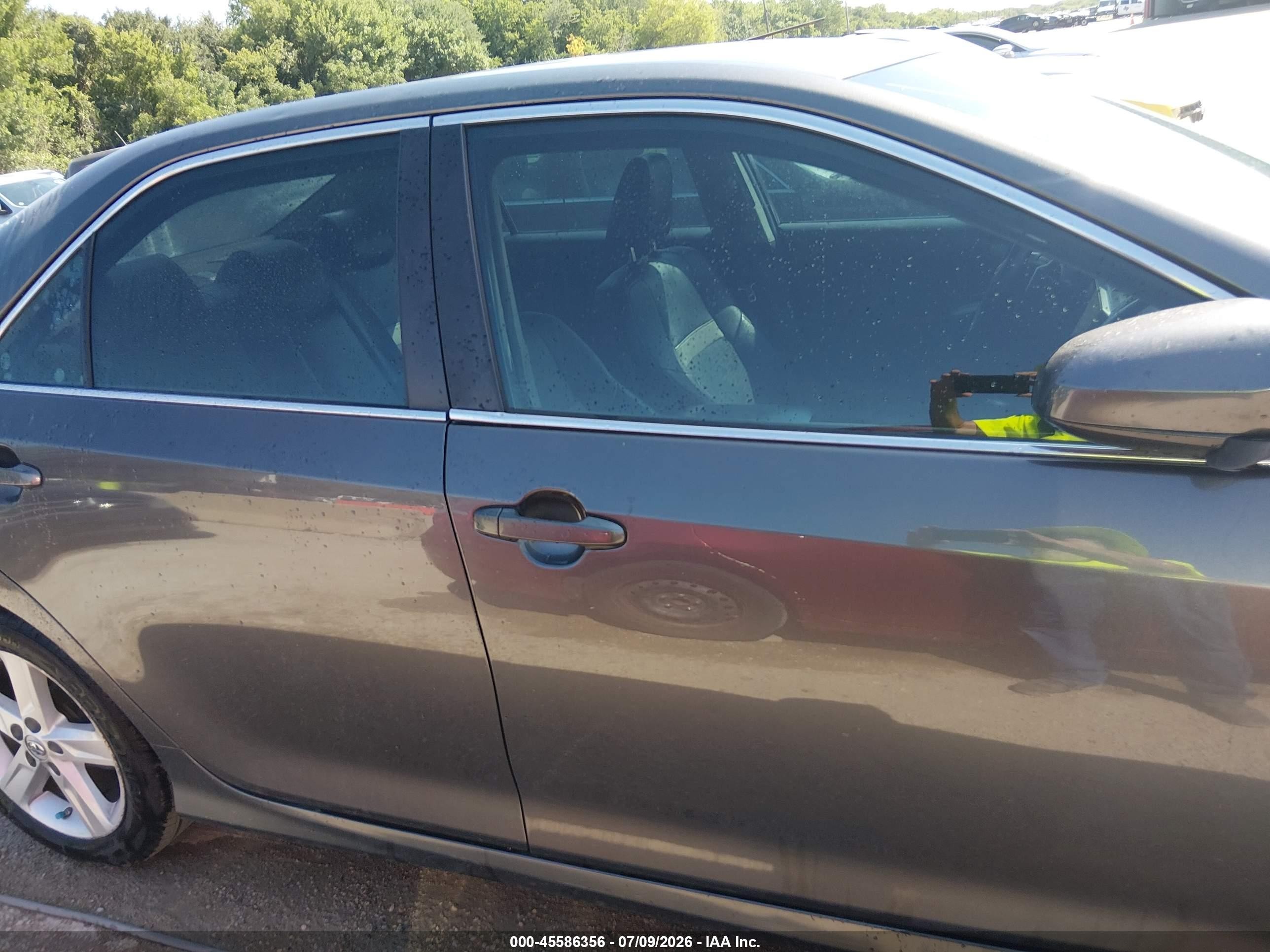 2014 Toyota Camry Se Gray vin: 4T1BF1FKXEU868279