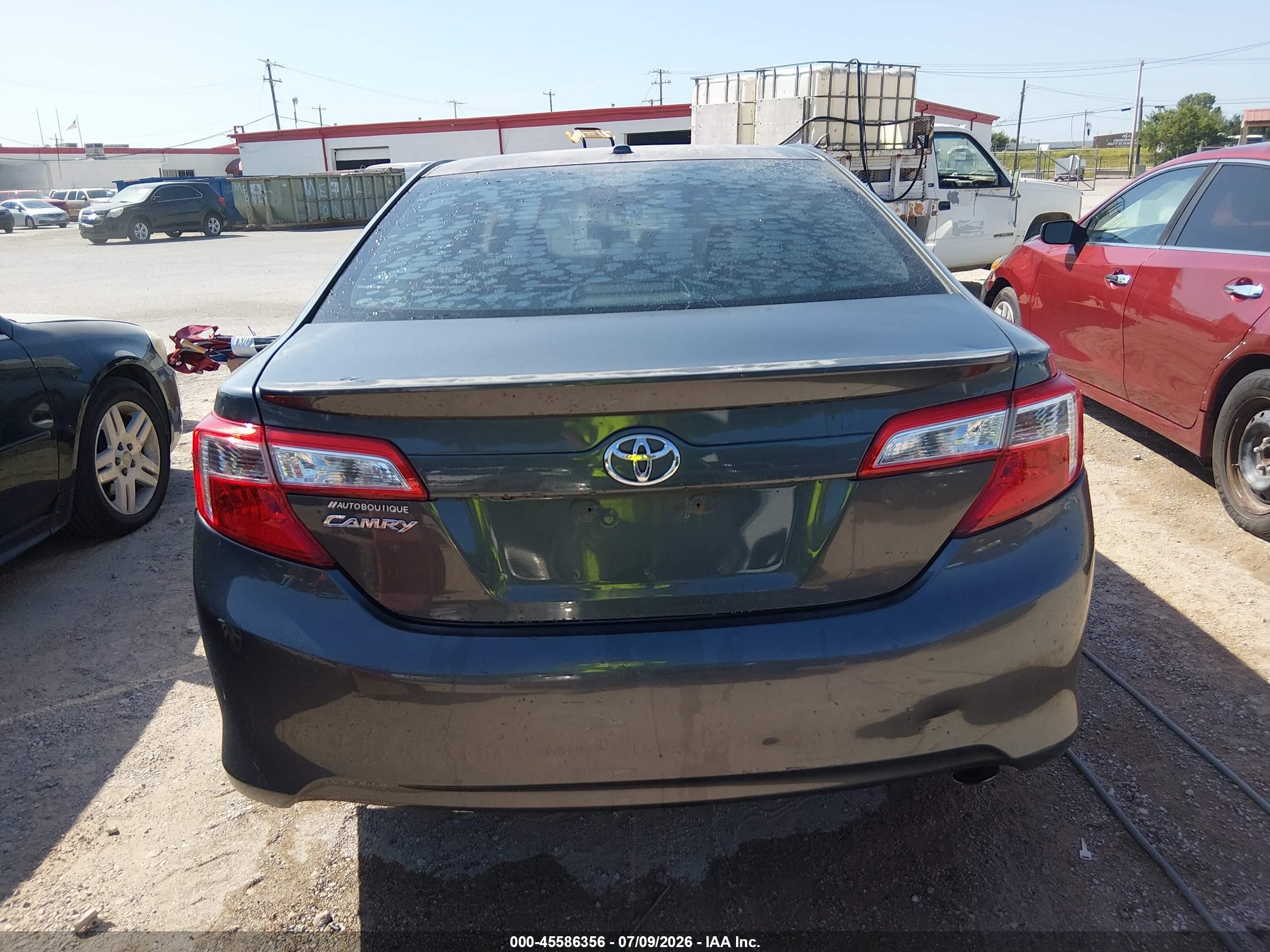 2014 Toyota Camry Se Gray vin: 4T1BF1FKXEU868279