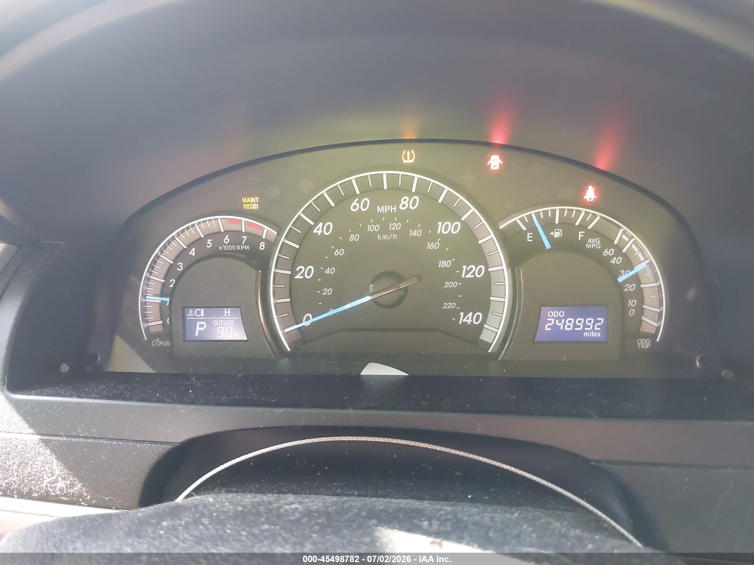 2014 Toyota Camry Se Red vin: 4T1BF1FKXEU871196