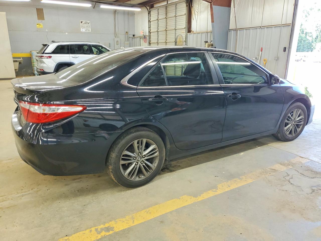 2015 Toyota Camry Se Black vin: 4T1BF1FKXFU001157