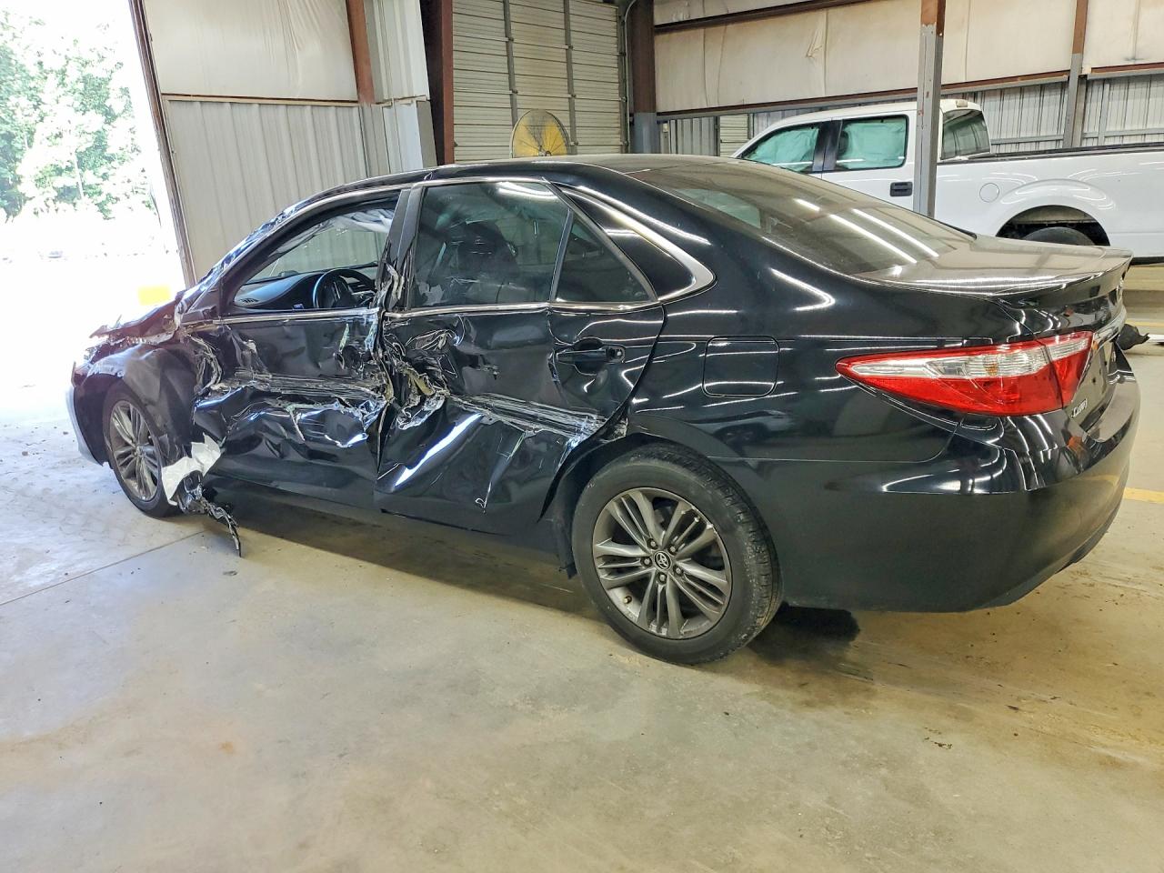 2015 Toyota Camry Se Black vin: 4T1BF1FKXFU001157