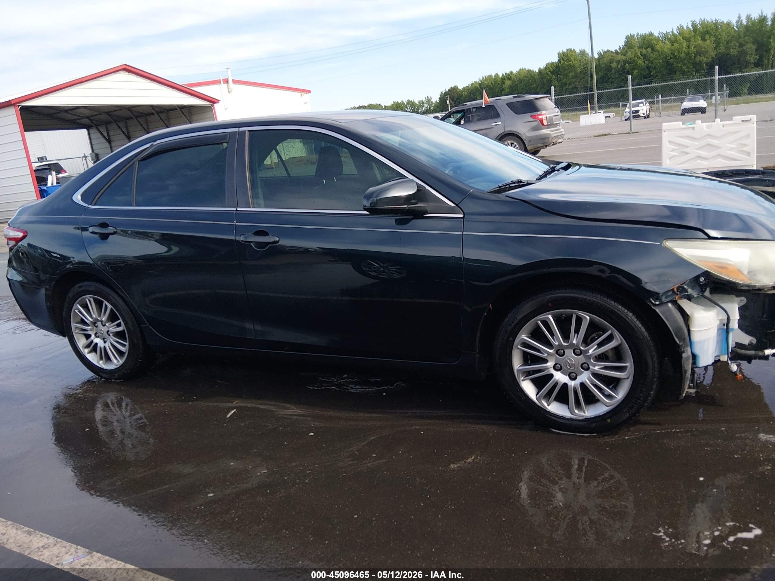2015 Toyota Camry Se Dark Blue vin: 4T1BF1FKXFU004396