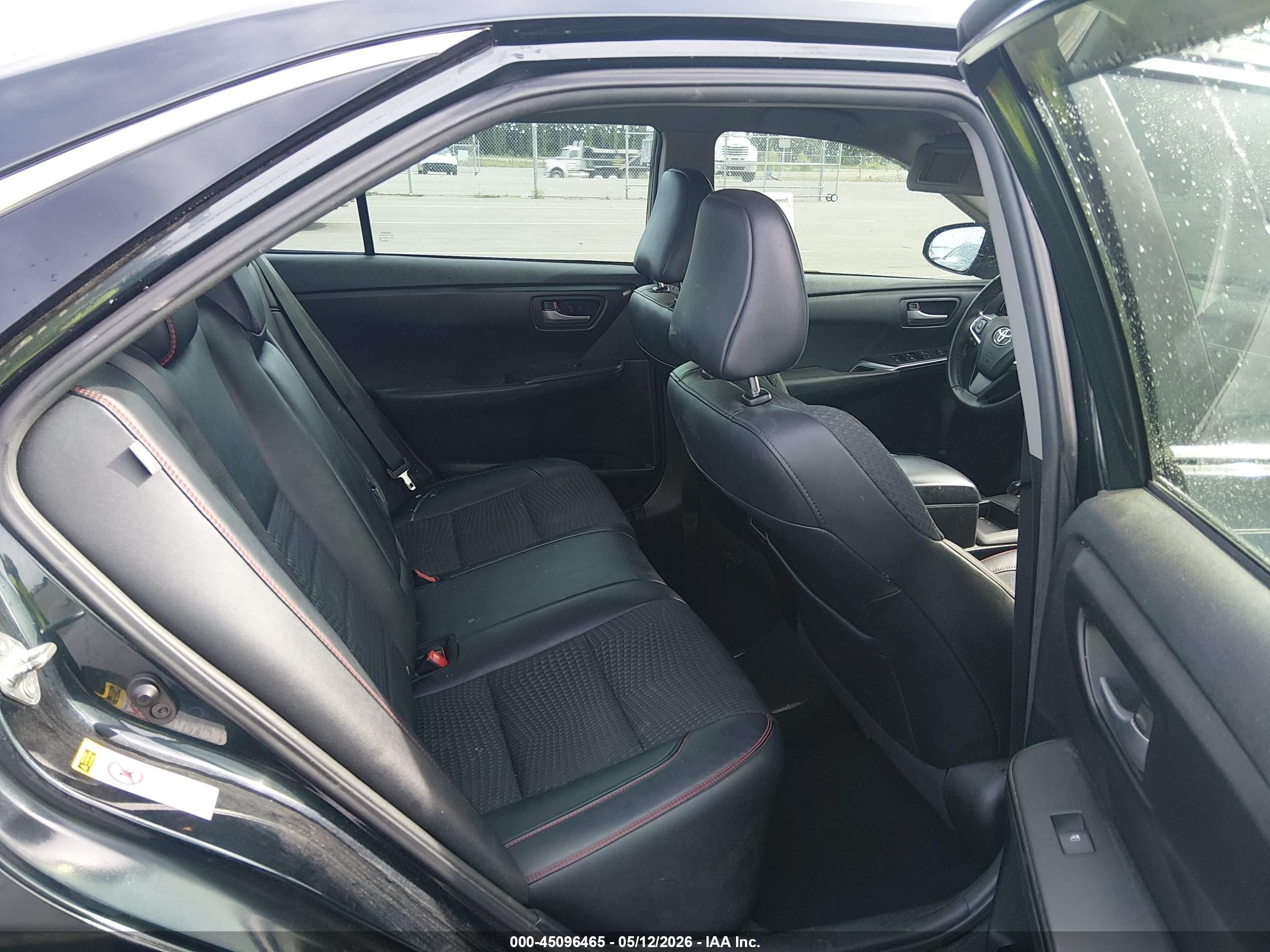 2015 Toyota Camry Se Dark Blue vin: 4T1BF1FKXFU004396