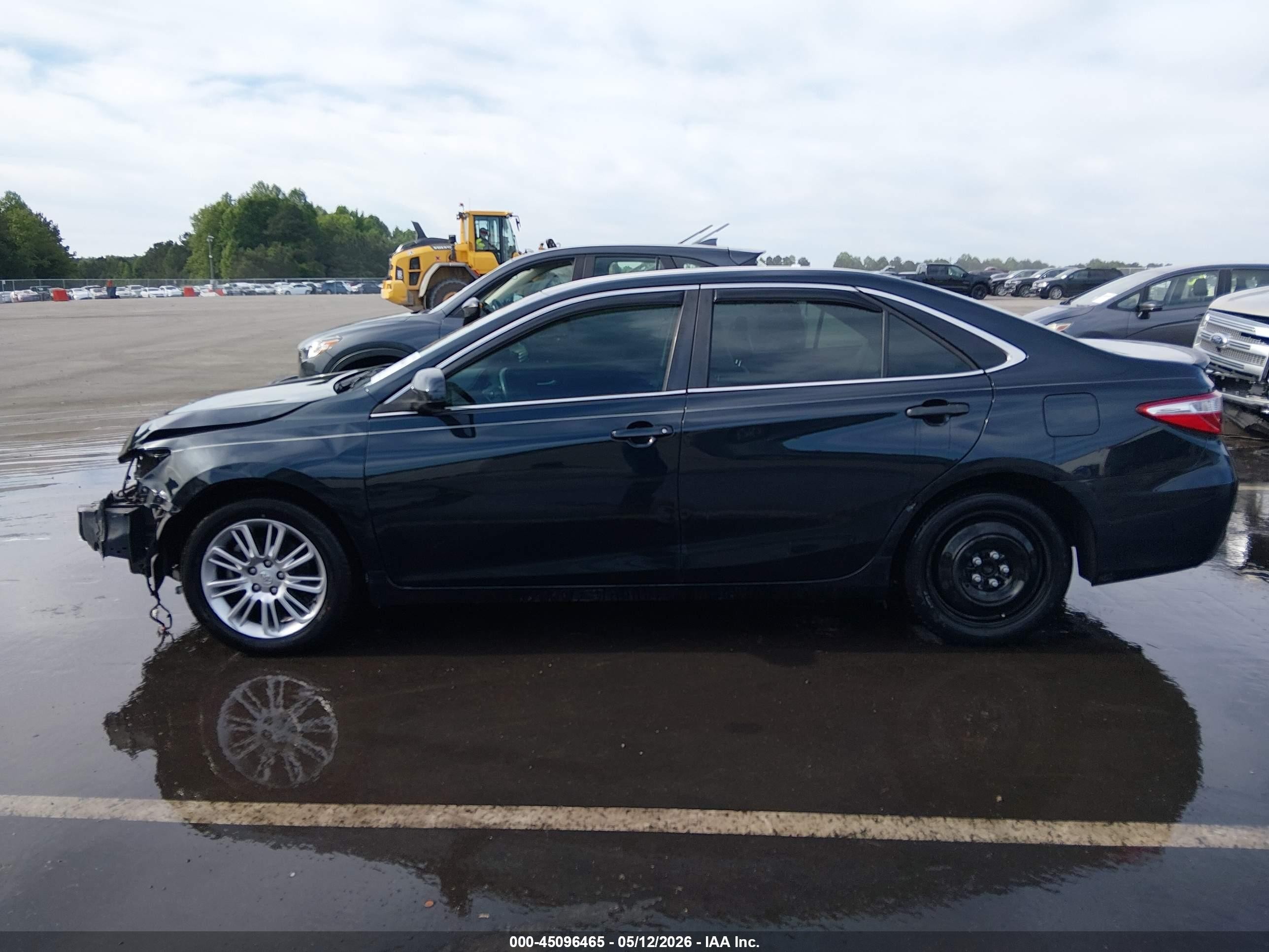 2015 Toyota Camry Se Dark Blue vin: 4T1BF1FKXFU004396