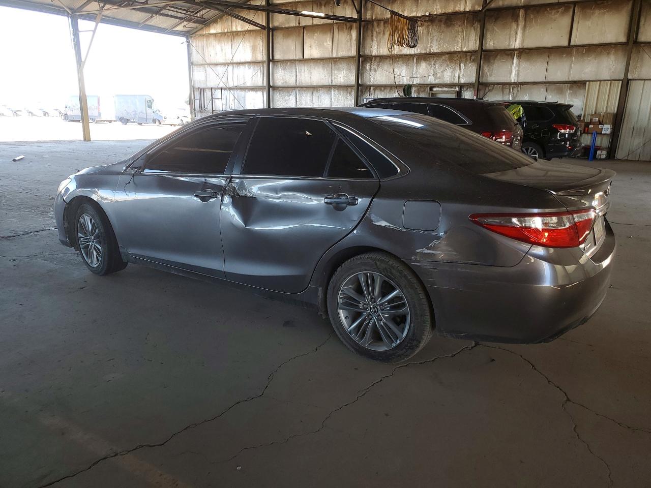 2015 Toyota Camry Se Gray vin: 4T1BF1FKXFU009825