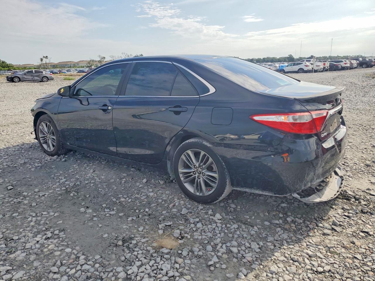 2015 Toyota Camry Se Black vin: 4T1BF1FKXFU013177