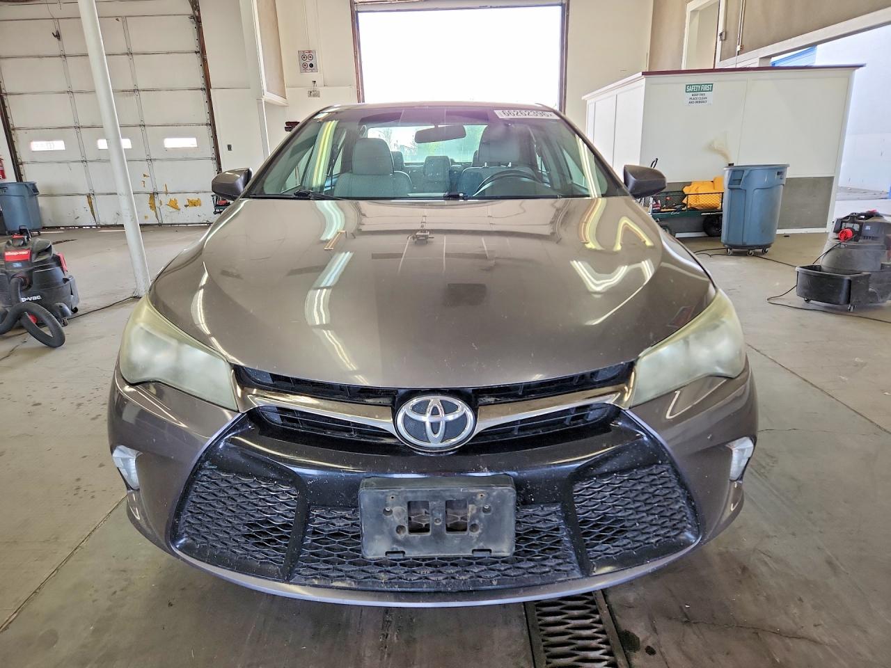 2015 Toyota Camry Se Gray vin: 4T1BF1FKXFU024406