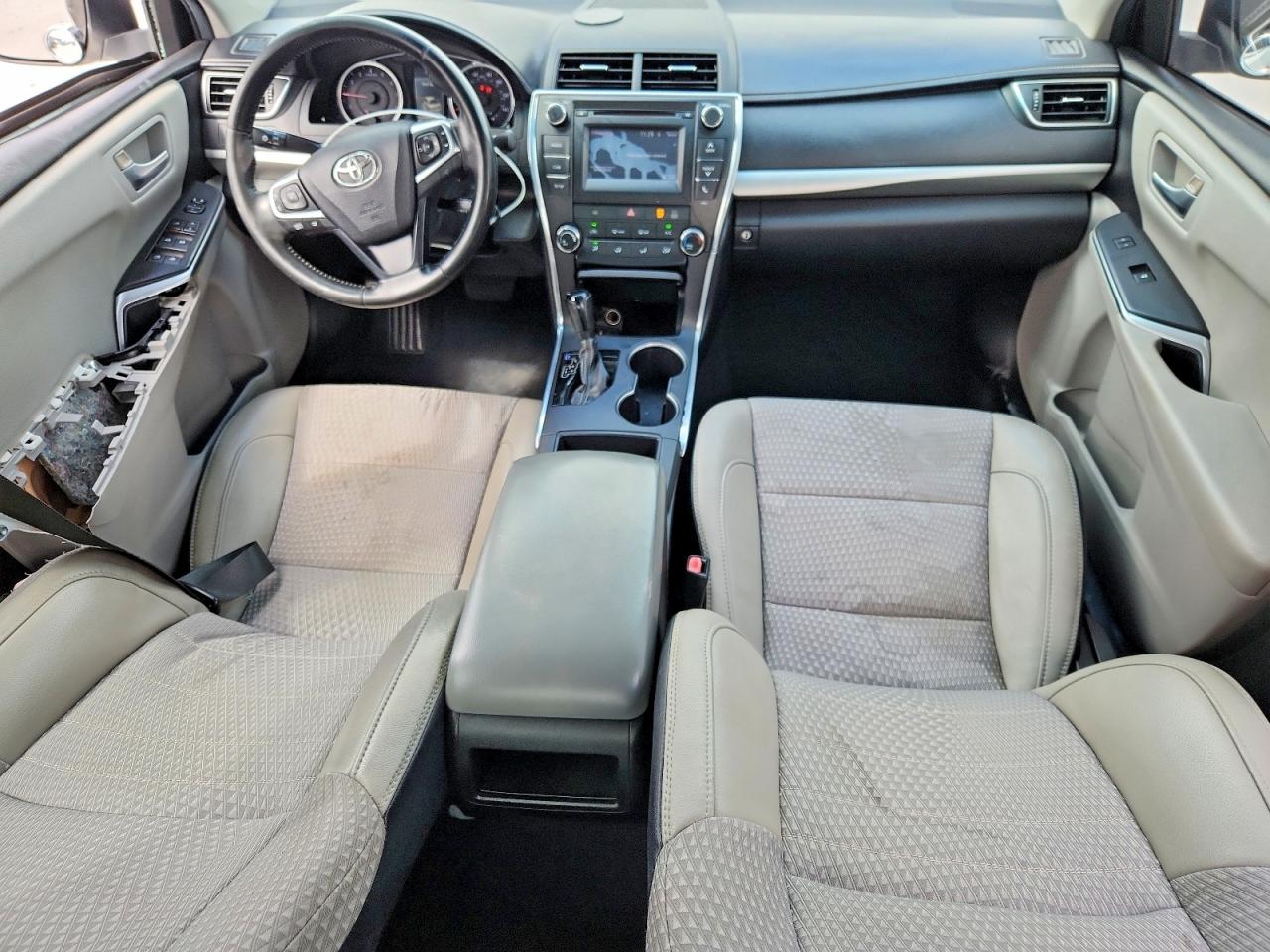 2015 Toyota Camry Se White vin: 4T1BF1FKXFU024437