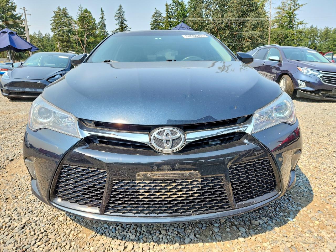 2015 Toyota Camry Se Black vin: 4T1BF1FKXFU025510