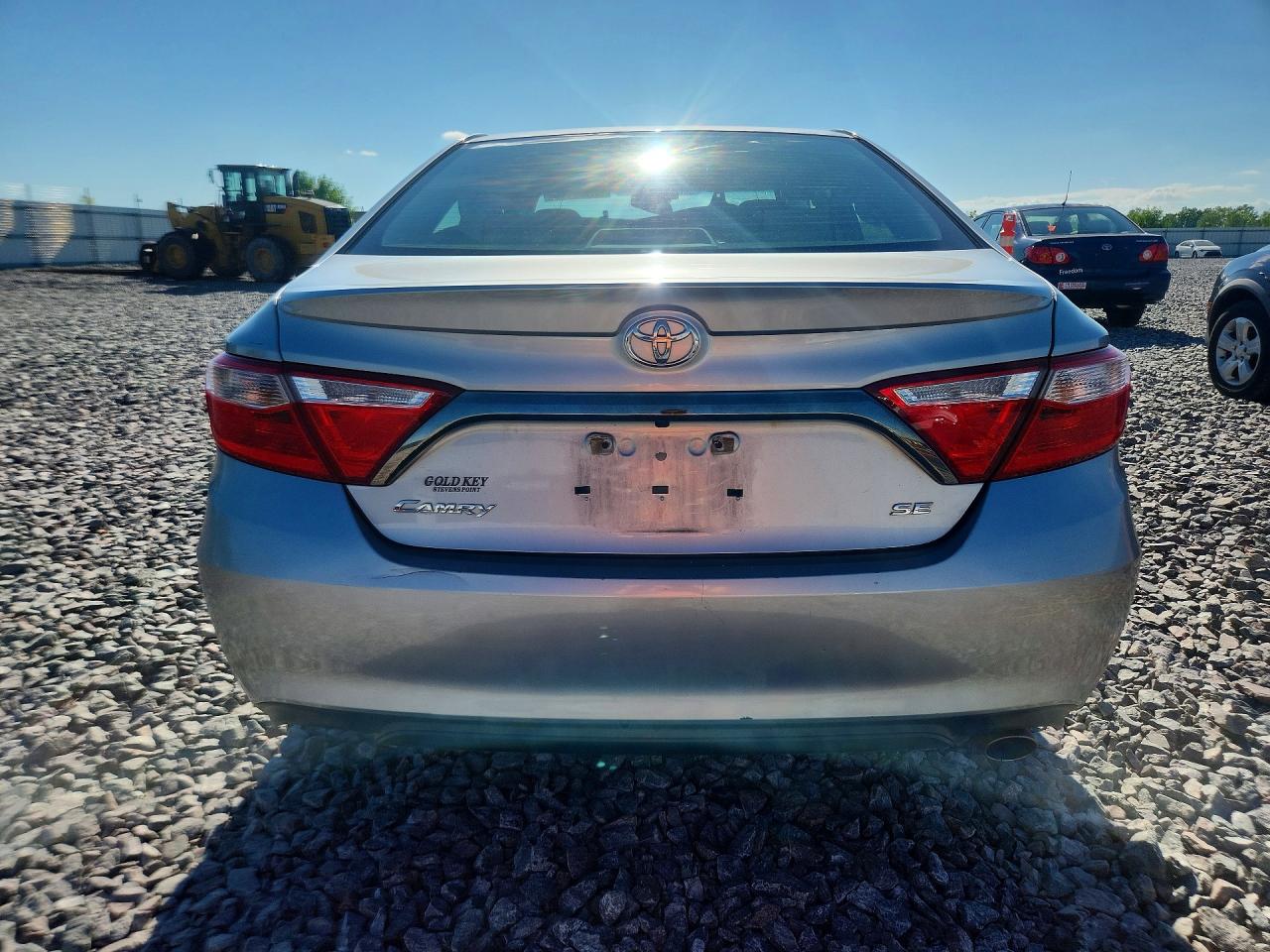 2015 Toyota Camry Se Silver vin: 4T1BF1FKXFU029394
