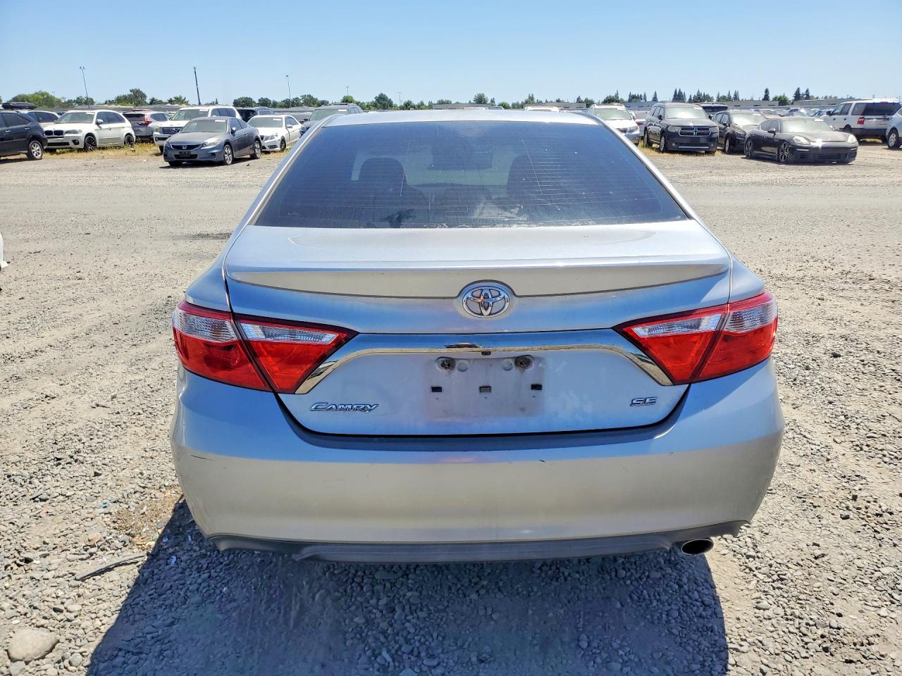 2015 Toyota Camry Se Silver vin: 4T1BF1FKXFU049564
