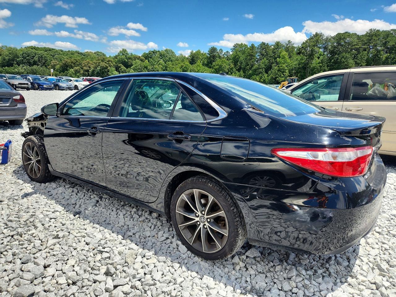 2015 Toyota Camry Xse Black vin: 4T1BF1FKXFU073640