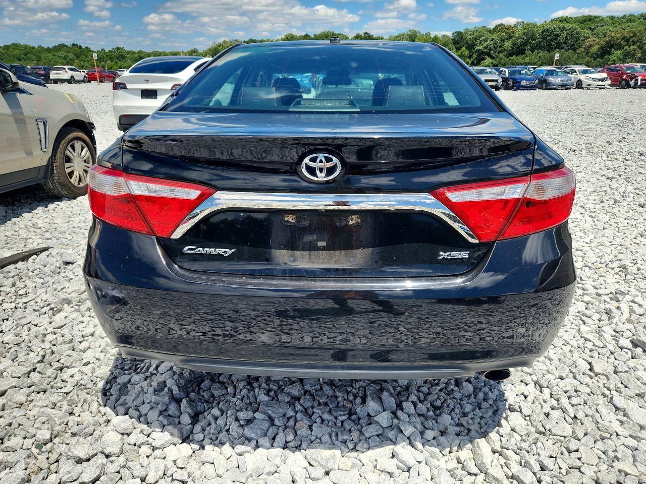 2015 Toyota Camry Xse Black vin: 4T1BF1FKXFU073640