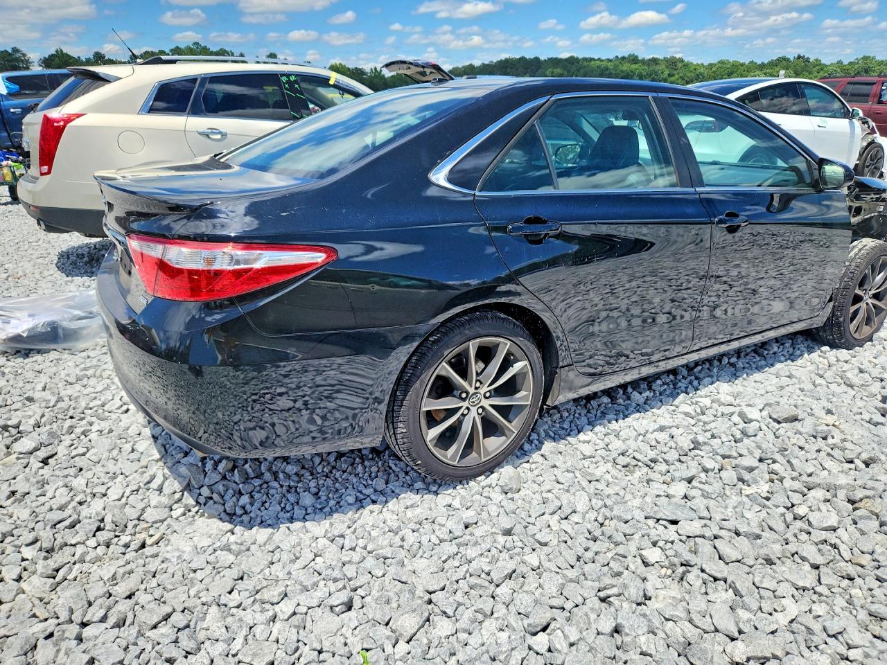 2015 Toyota Camry Xse Black vin: 4T1BF1FKXFU073640