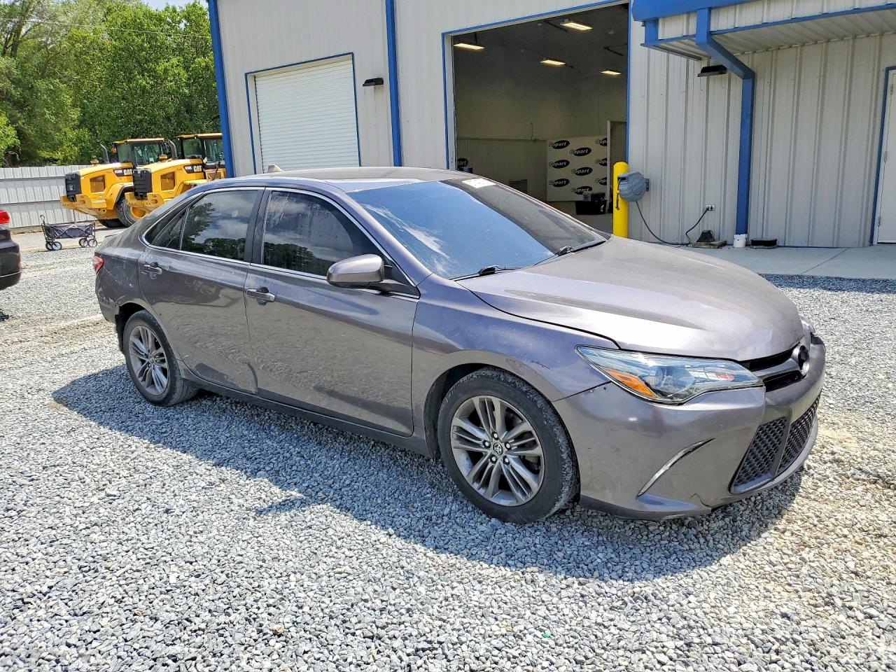 2015 Toyota Camry Se Gray vin: 4T1BF1FKXFU074464