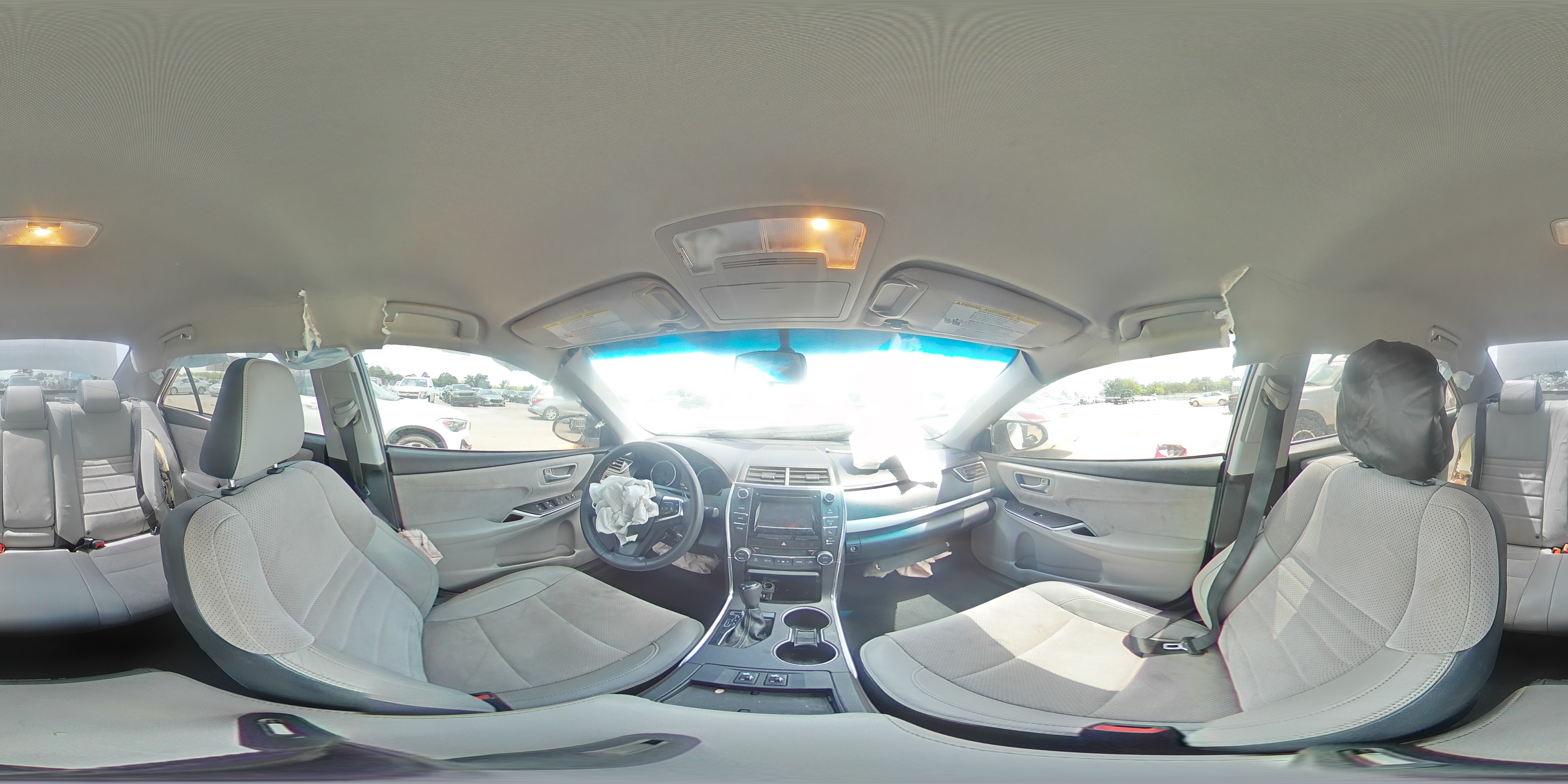 2015 Toyota Camry Xse White vin: 4T1BF1FKXFU083150