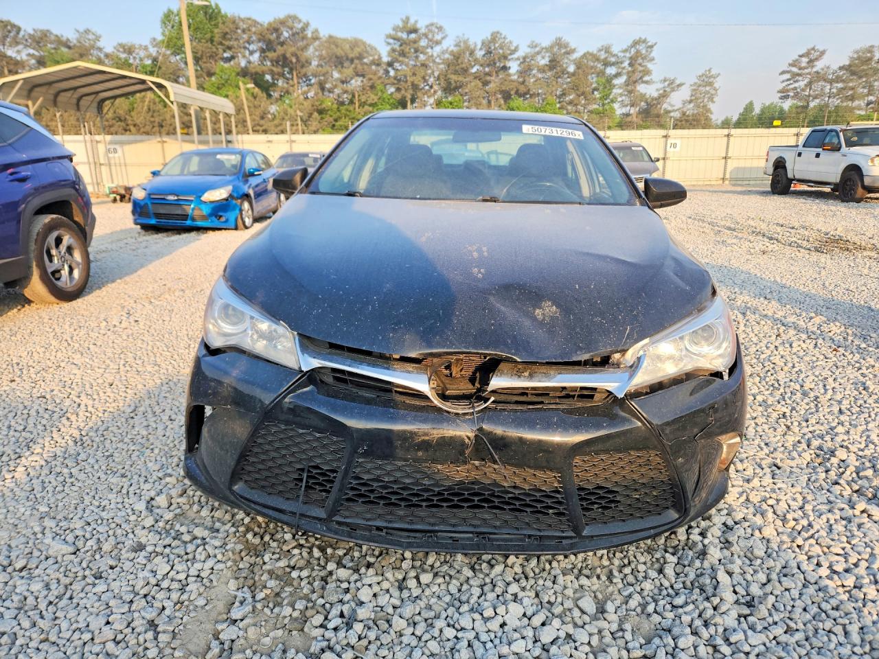 2015 Toyota Camry Se Black vin: 4T1BF1FKXFU084475