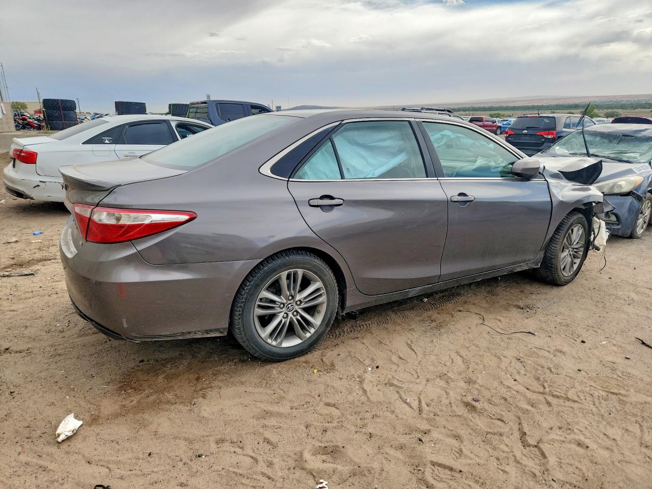 2015 Toyota Camry Se Charcoal vin: 4T1BF1FKXFU085111