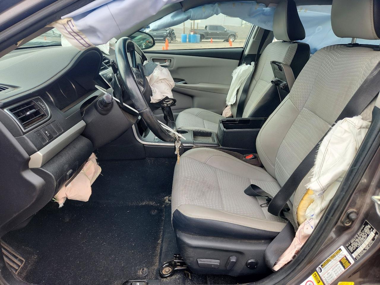 2015 Toyota Camry Se Charcoal vin: 4T1BF1FKXFU085111