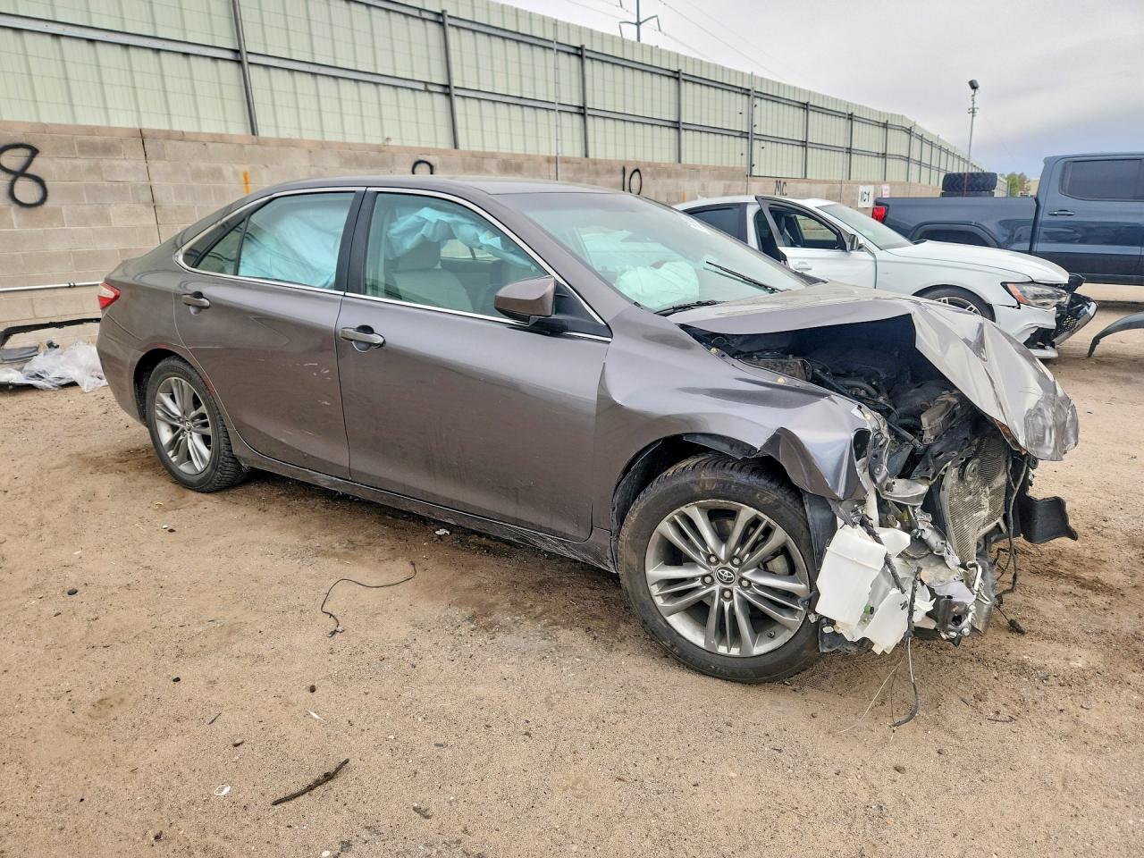 2015 Toyota Camry Se Charcoal vin: 4T1BF1FKXFU085111