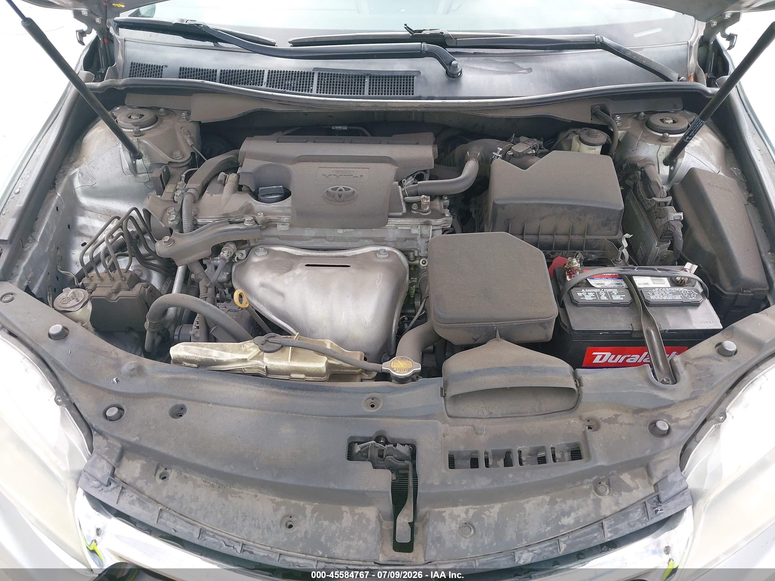 2015 Toyota Camry Se Silver vin: 4T1BF1FKXFU097209