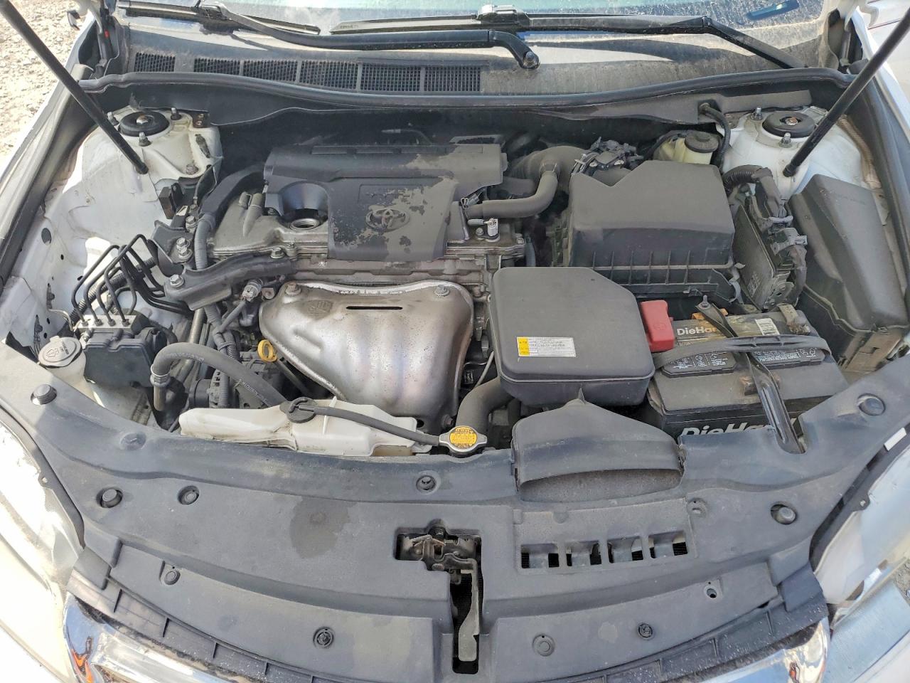 2015 Toyota Camry Se White vin: 4T1BF1FKXFU099963