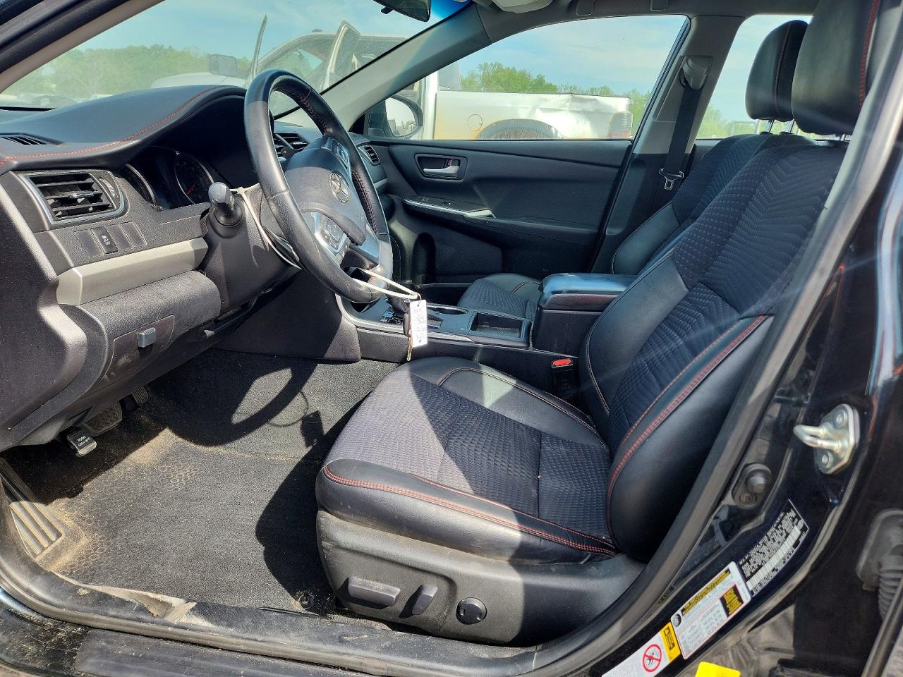2015 Toyota Camry Se Blue vin: 4T1BF1FKXFU107771