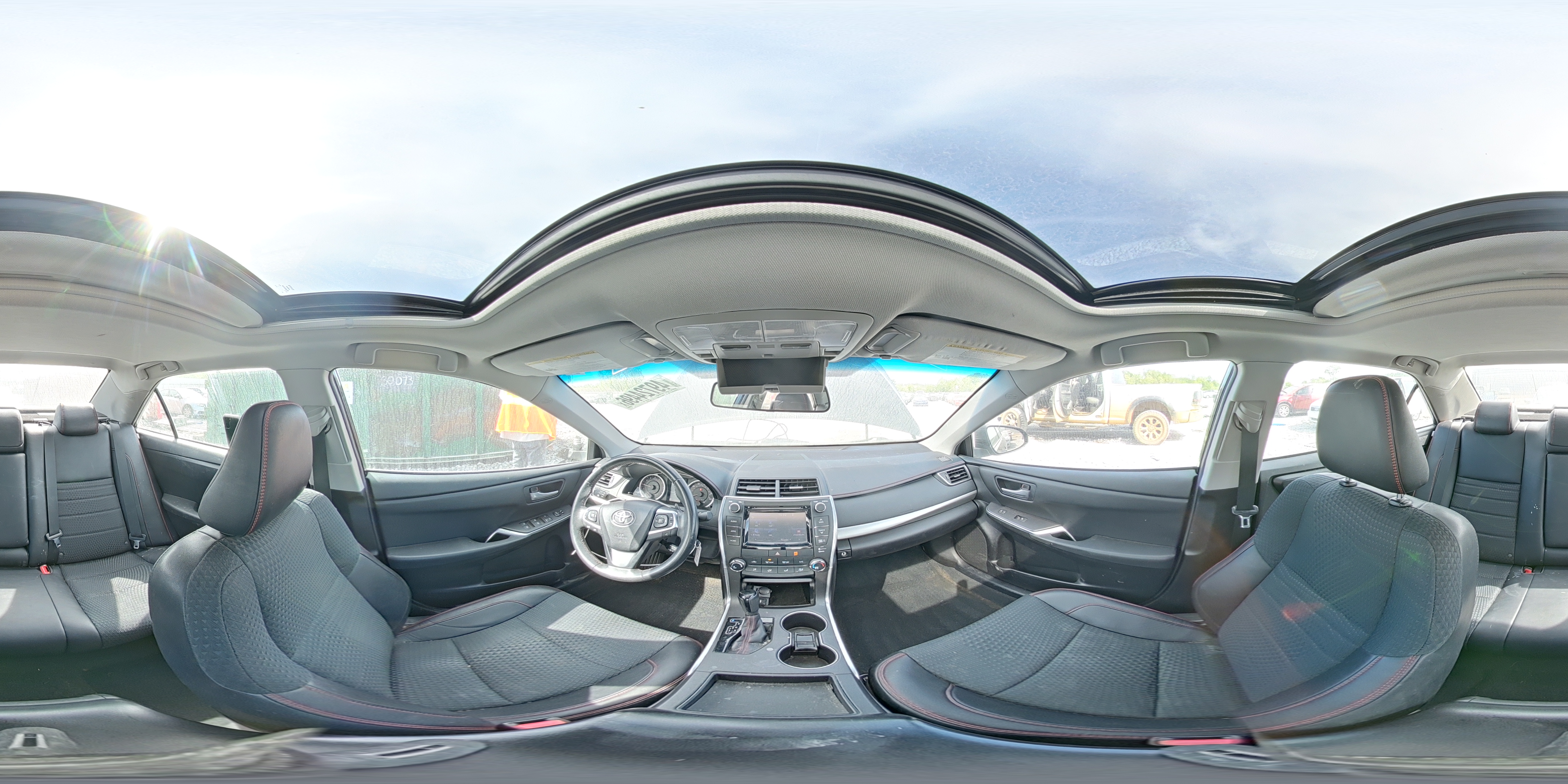2015 Toyota Camry Se Blue vin: 4T1BF1FKXFU107771