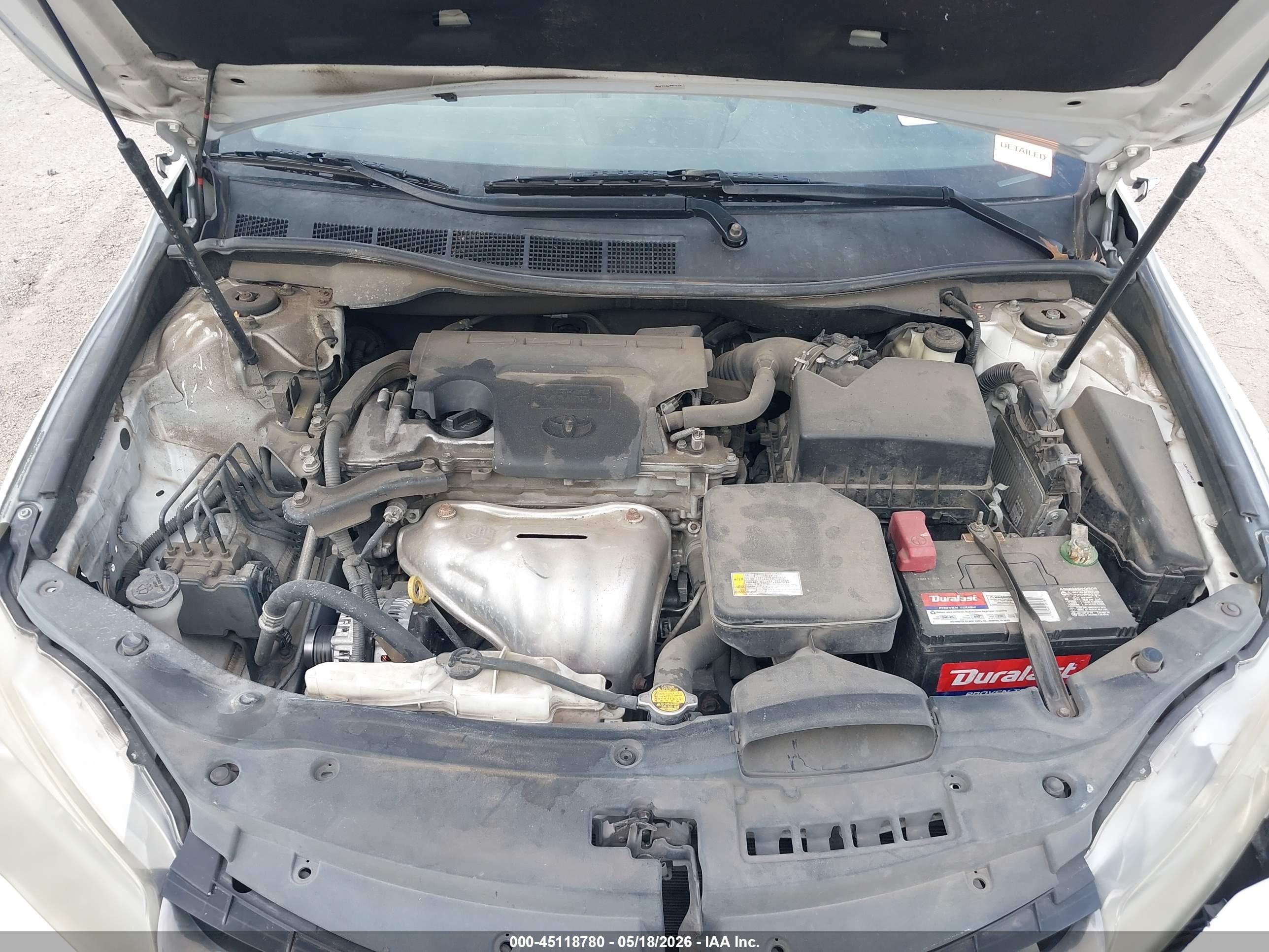 2015 Toyota Camry Se White vin: 4T1BF1FKXFU109200