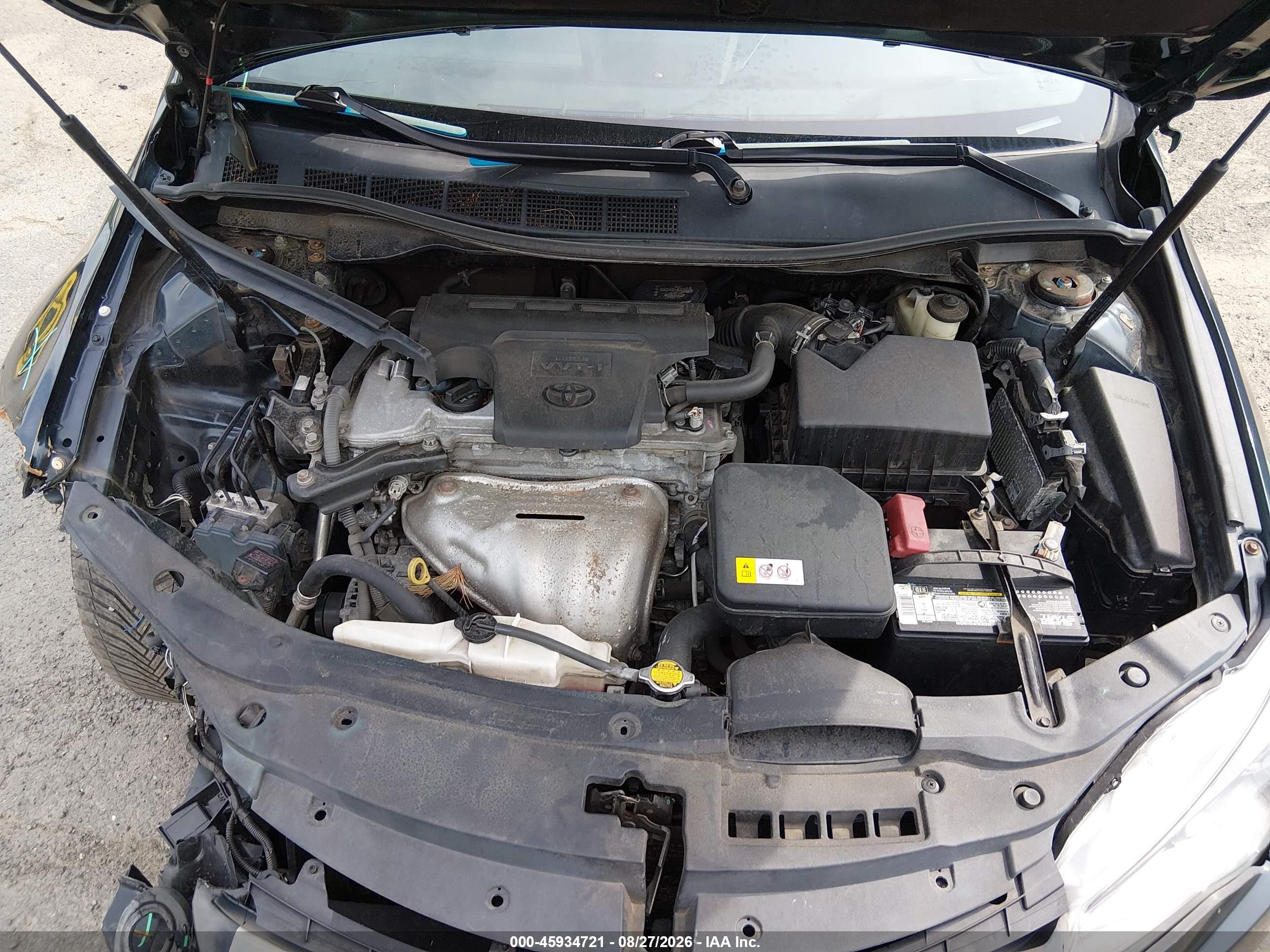 2015 Toyota Camry Se Green vin: 4T1BF1FKXFU114655
