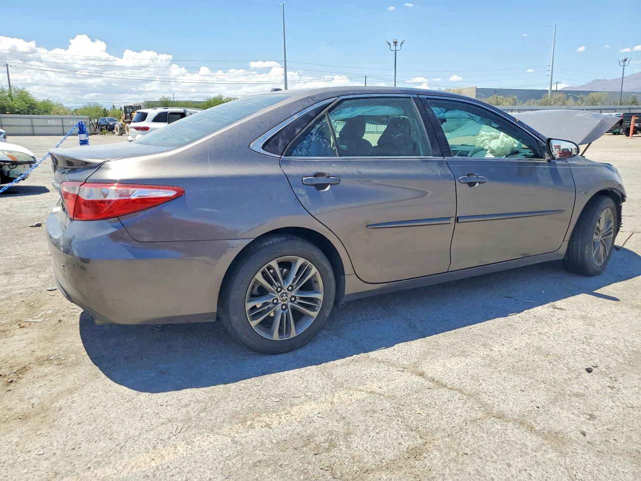 2015 Toyota Camry Se Charcoal vin: 4T1BF1FKXFU477411