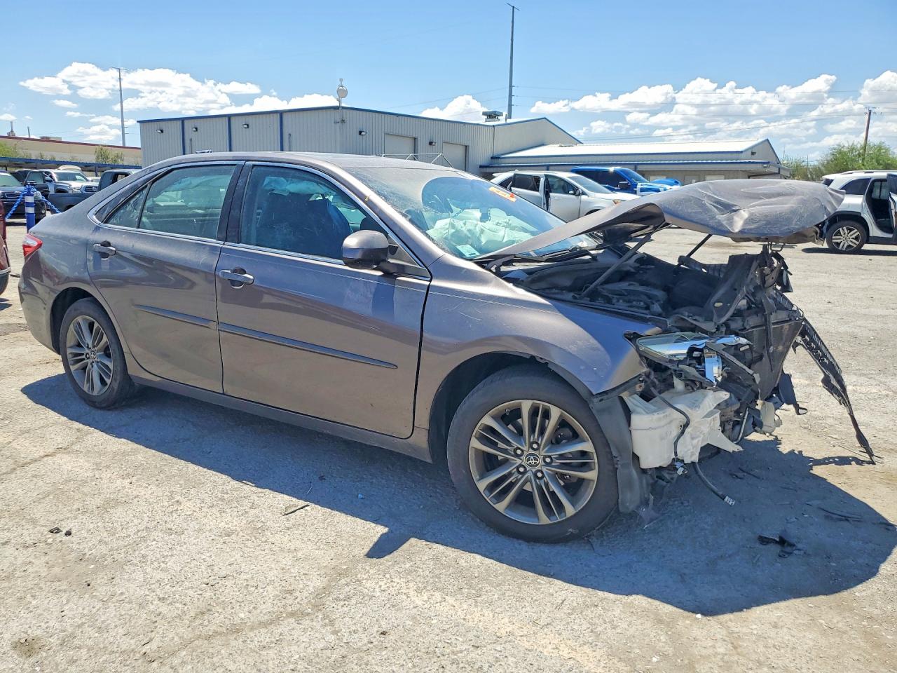 2015 Toyota Camry Se Charcoal vin: 4T1BF1FKXFU477411