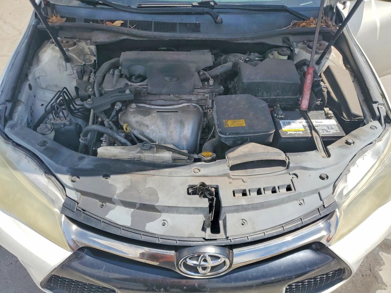2015 Toyota Camry Se White vin: 4T1BF1FKXFU489932