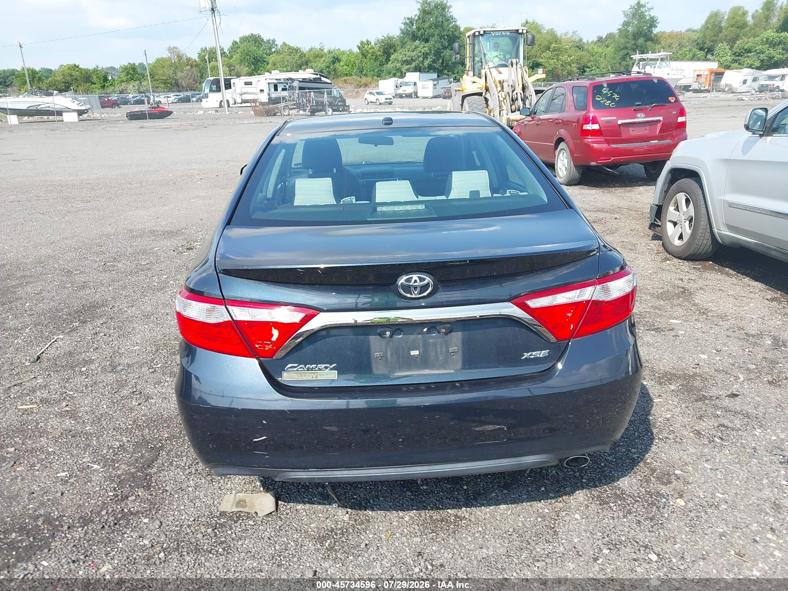 2015 Toyota Camry Xse Black vin: 4T1BF1FKXFU490093