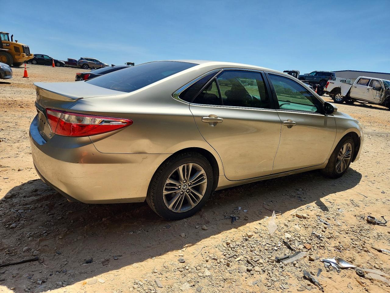 2015 Toyota Camry Se Silver vin: 4T1BF1FKXFU494760