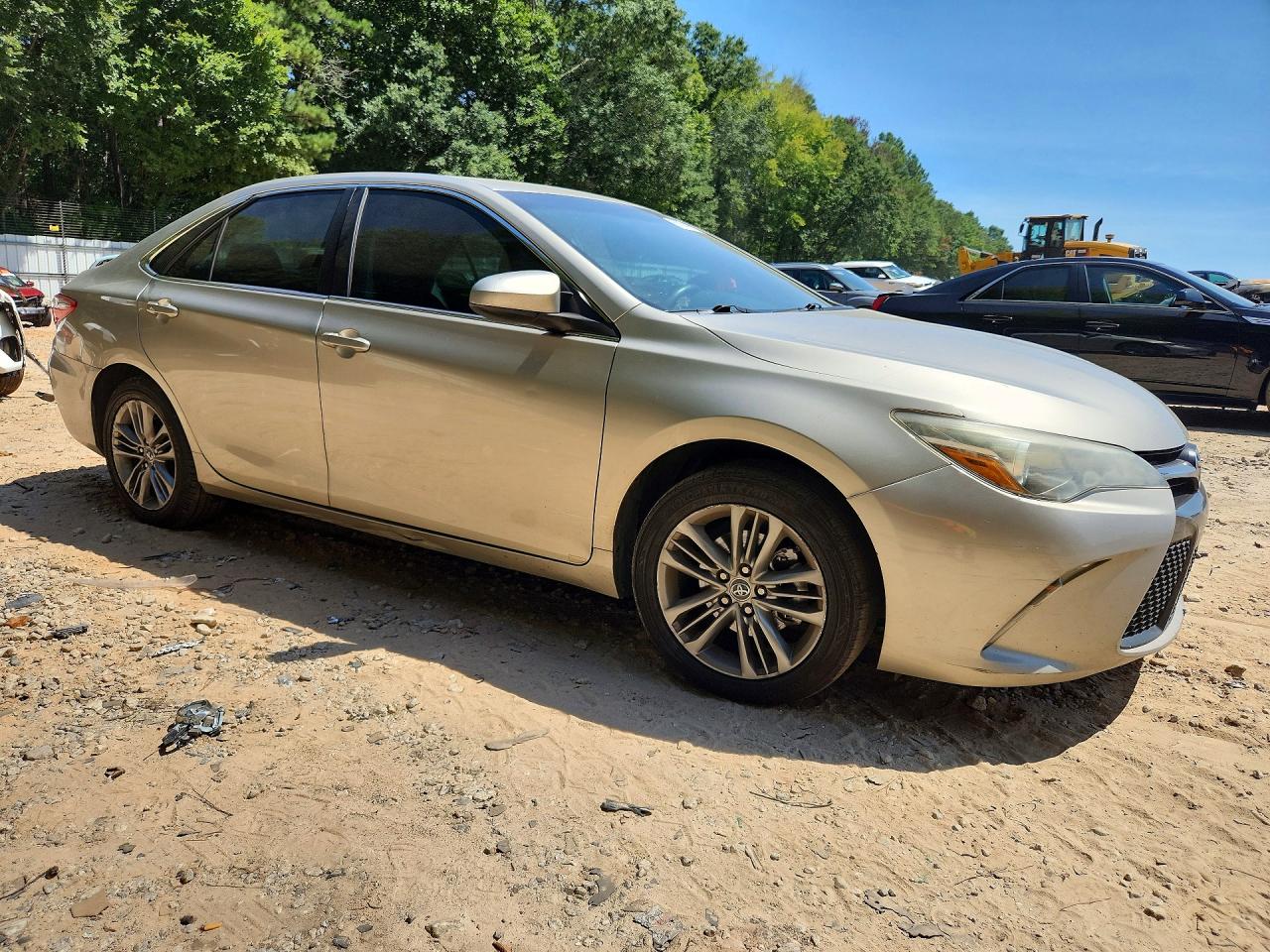 2015 Toyota Camry Se Silver vin: 4T1BF1FKXFU494760