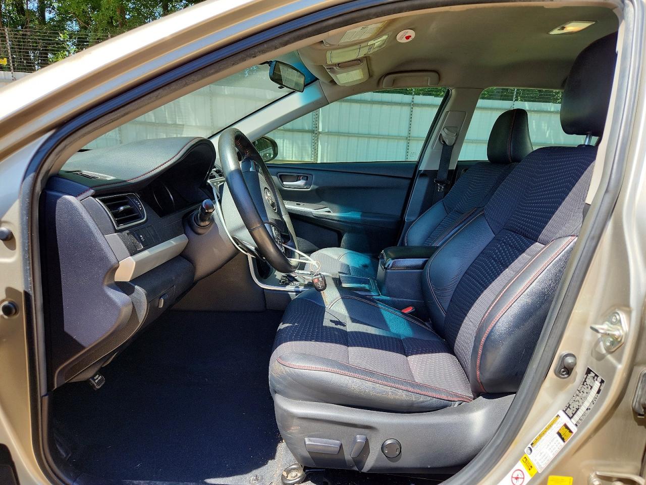 2015 Toyota Camry Se Silver vin: 4T1BF1FKXFU494760