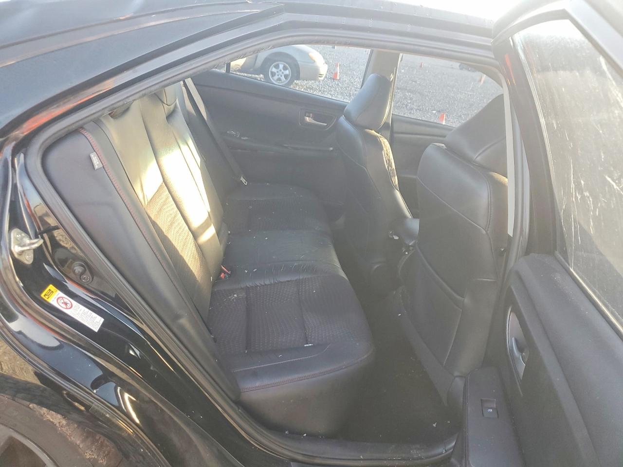 2015 Toyota Camry Se Черный vin: 4T1BF1FKXFU499859