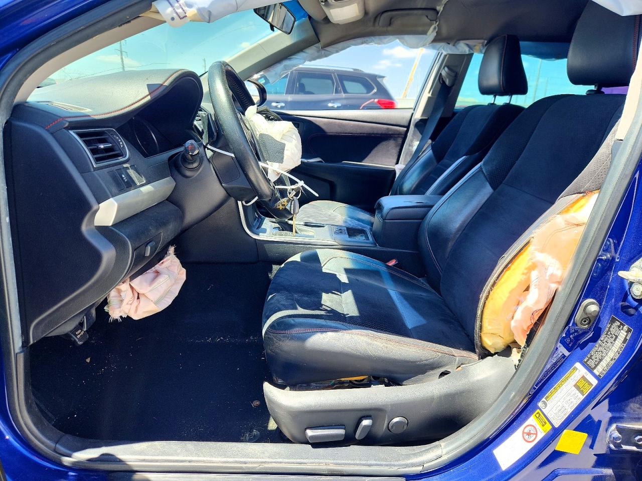 2015 Toyota Camry Xse Blue vin: 4T1BF1FKXFU887416