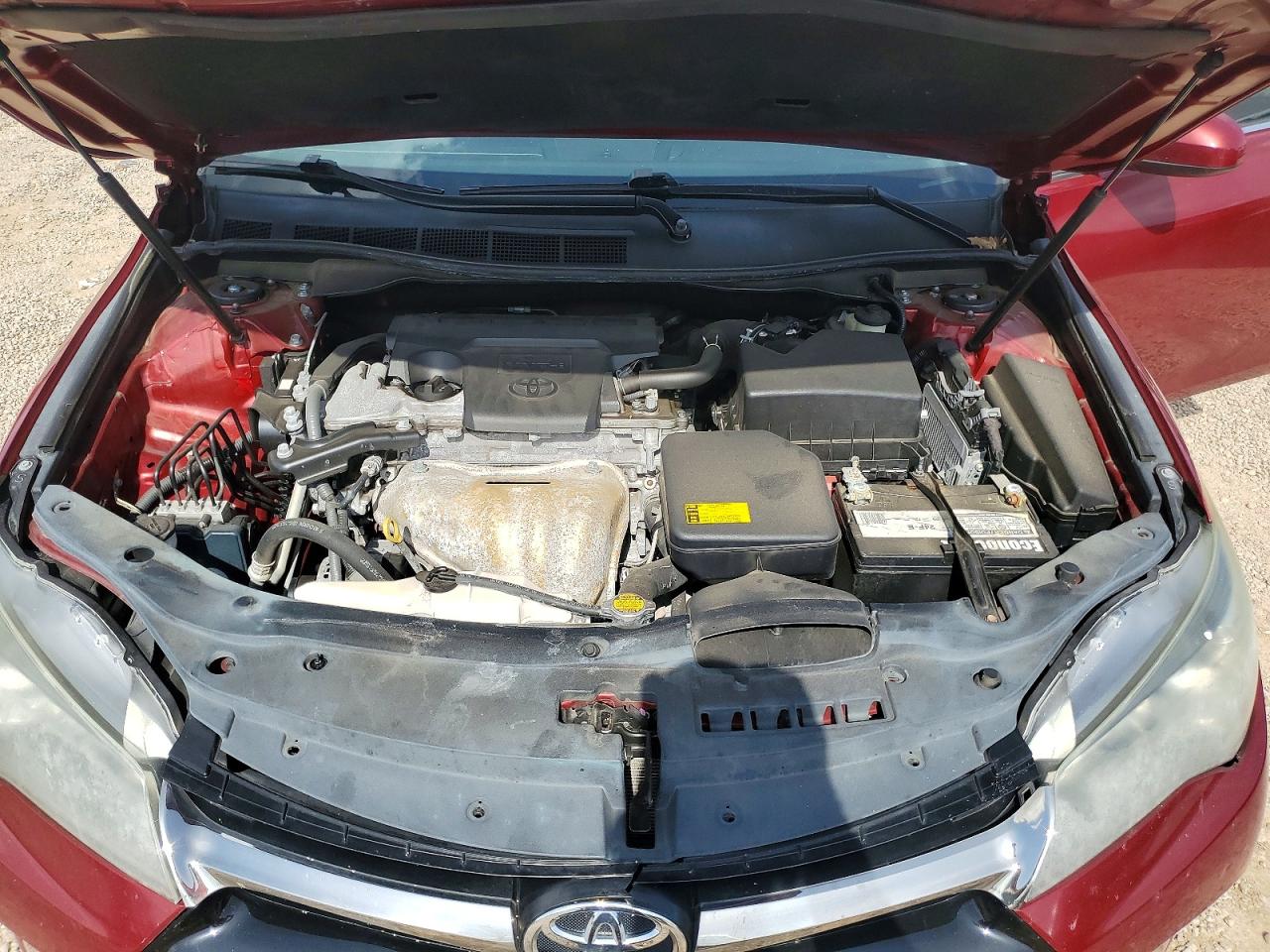 2015 Toyota Camry Xse Red vin: 4T1BF1FKXFU892700