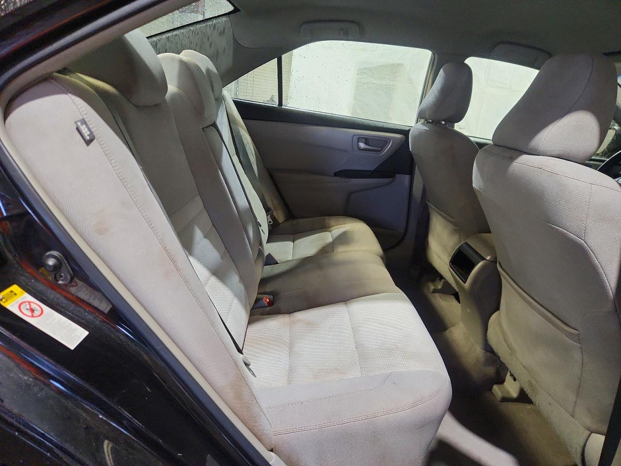 2015 Toyota Camry Le Black vin: 4T1BF1FKXFU895774