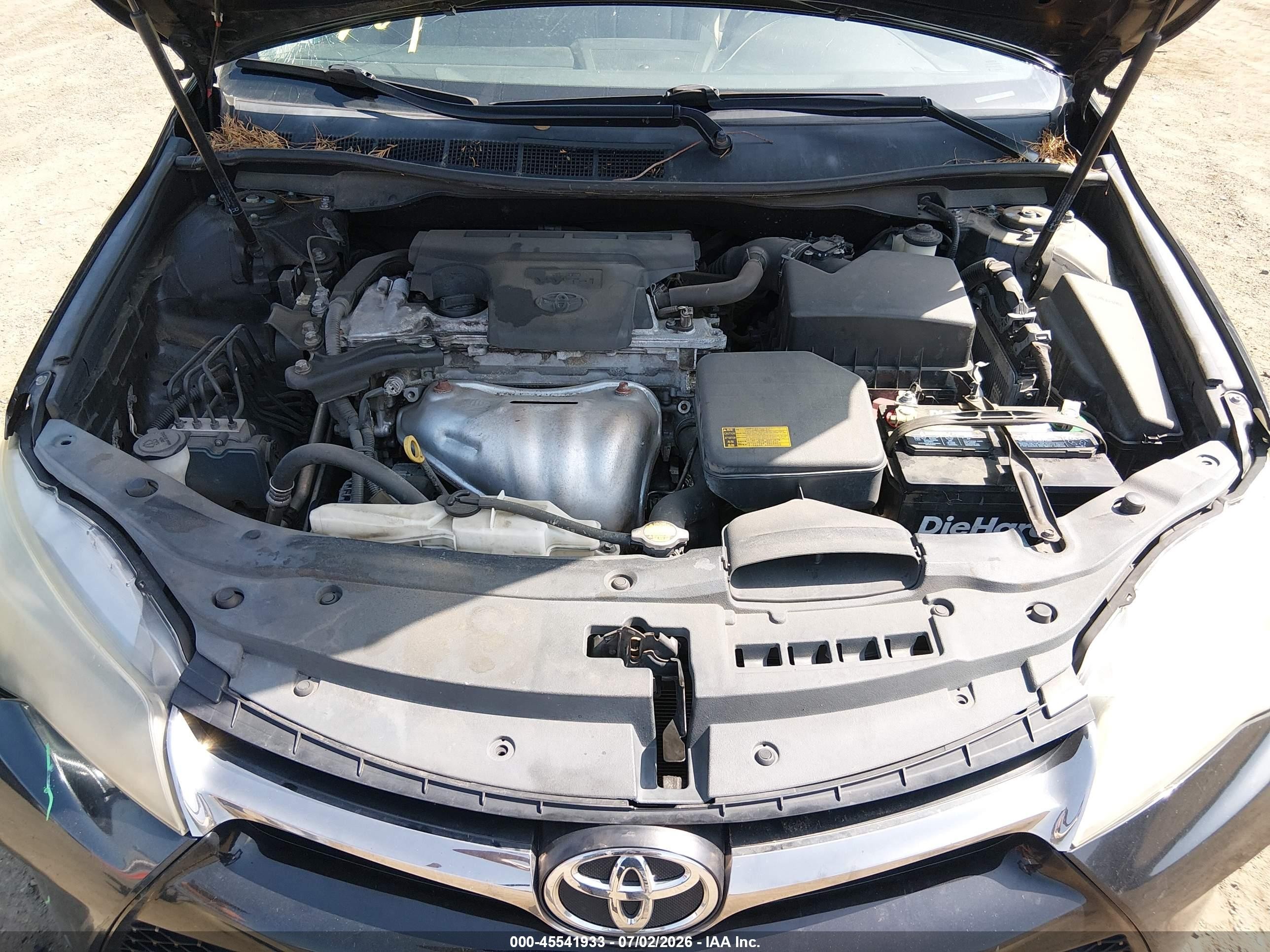 2015 Toyota Camry Xse Black vin: 4T1BF1FKXFU901749