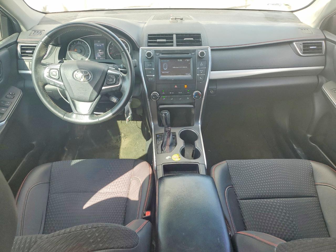 2015 Toyota Camry Se Gray vin: 4T1BF1FKXFU903923