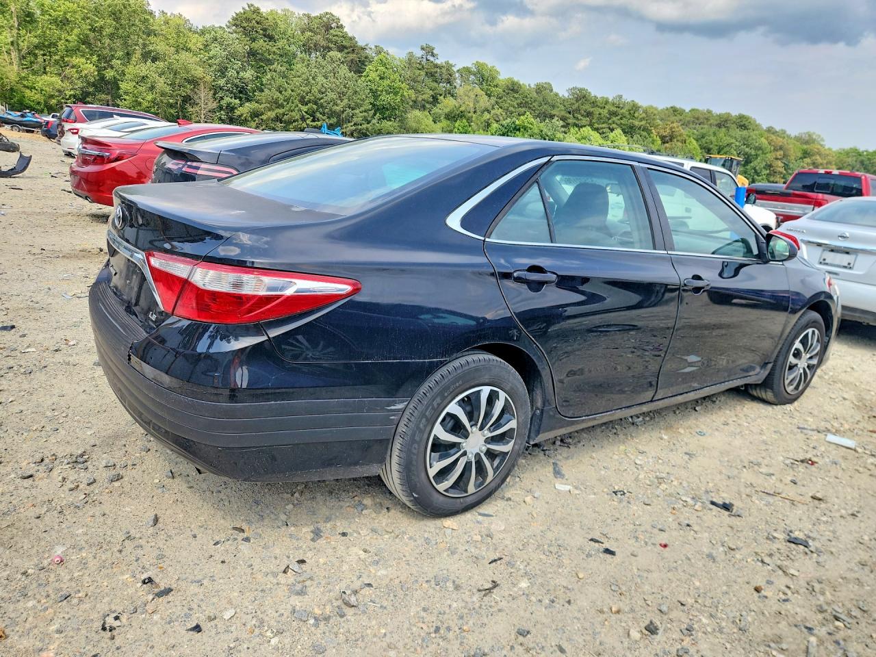 2015 Toyota Camry Black vin: 4T1BF1FKXFU906496