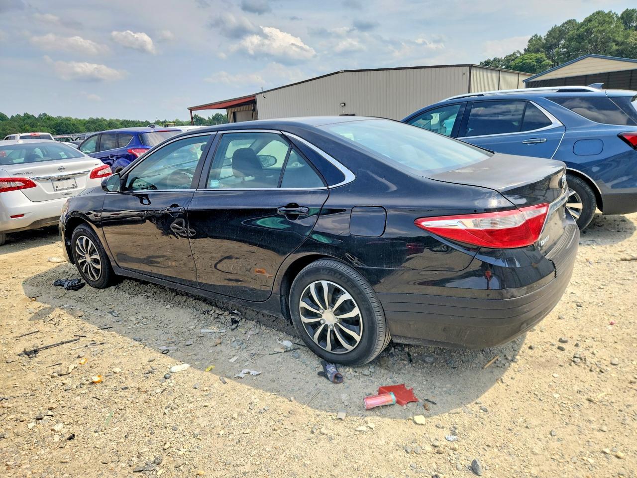 2015 Toyota Camry Black vin: 4T1BF1FKXFU906496