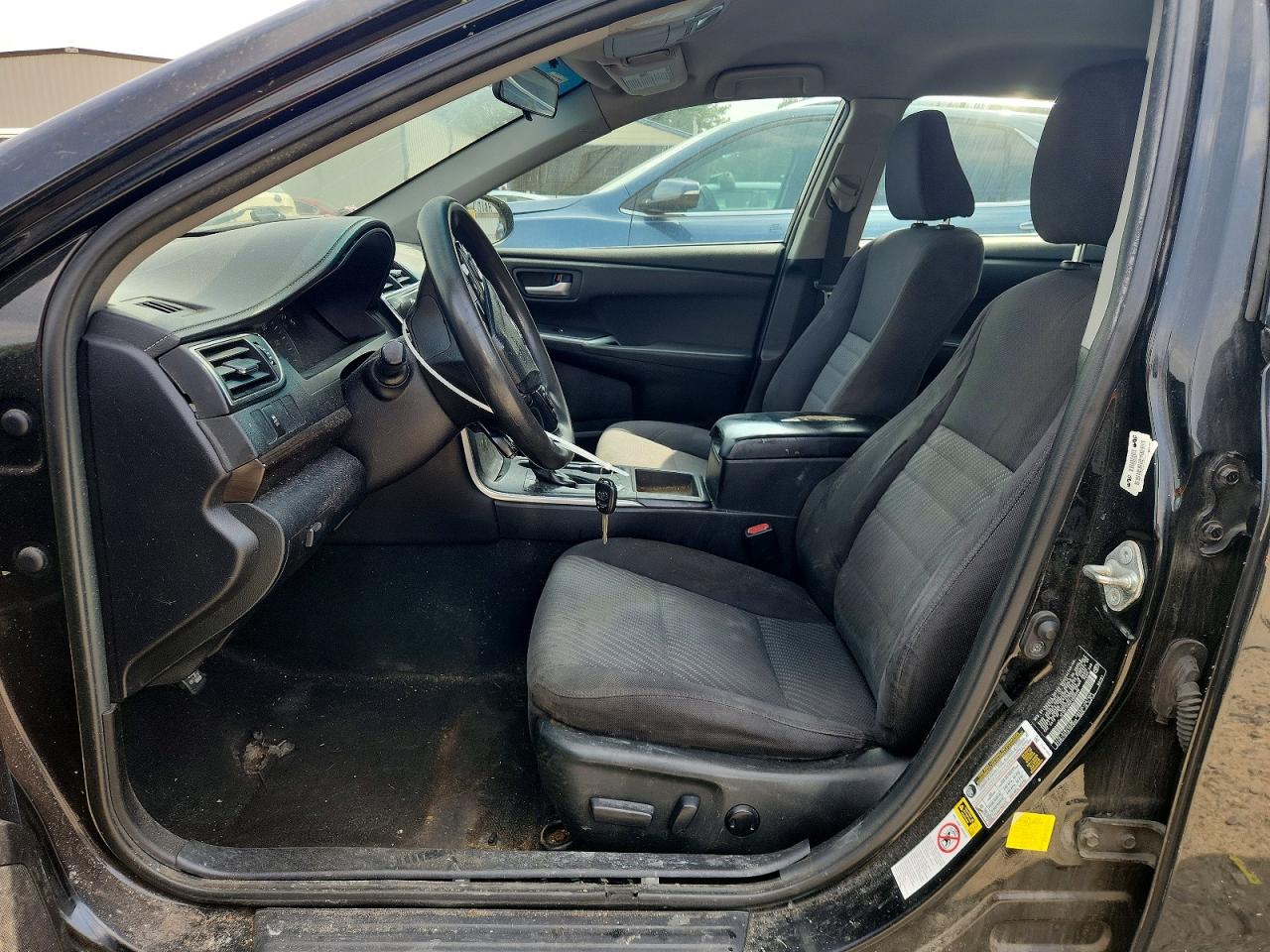 2015 Toyota Camry Black vin: 4T1BF1FKXFU906496