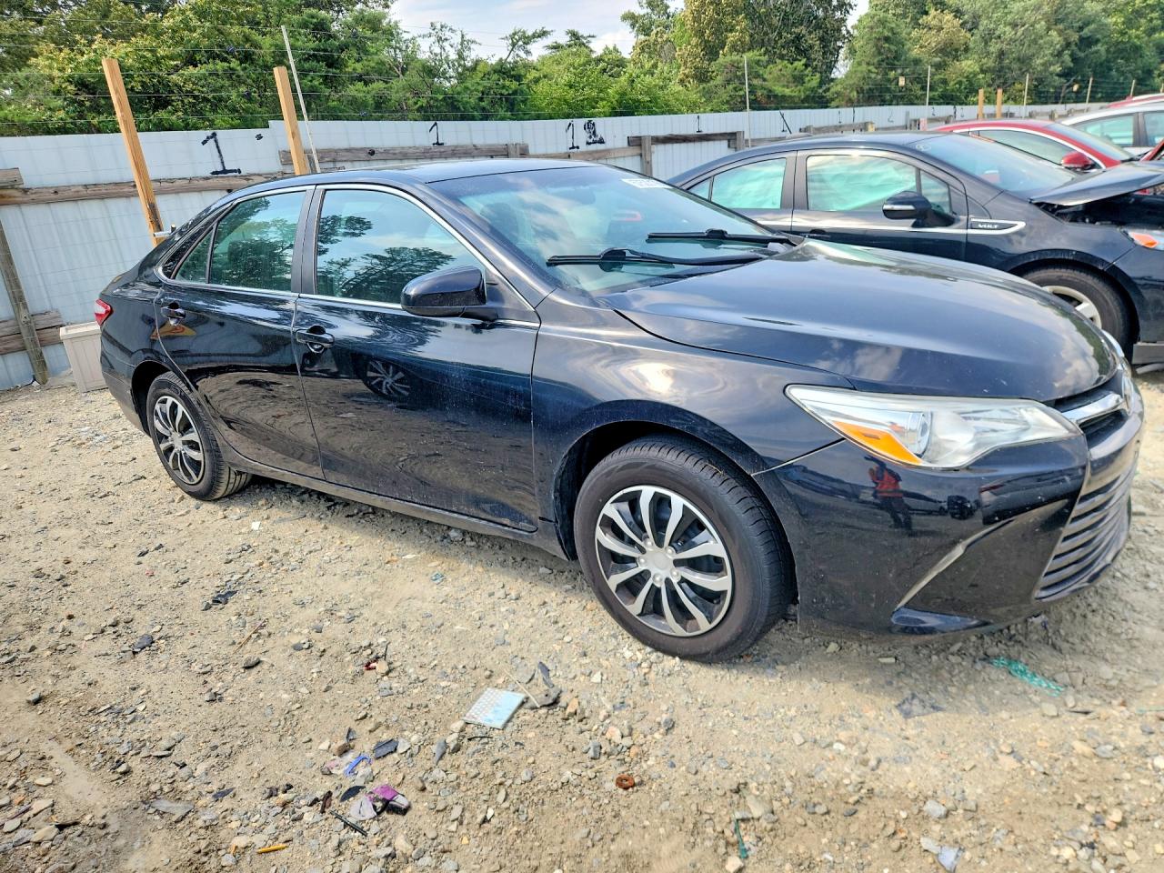 2015 Toyota Camry Black vin: 4T1BF1FKXFU906496