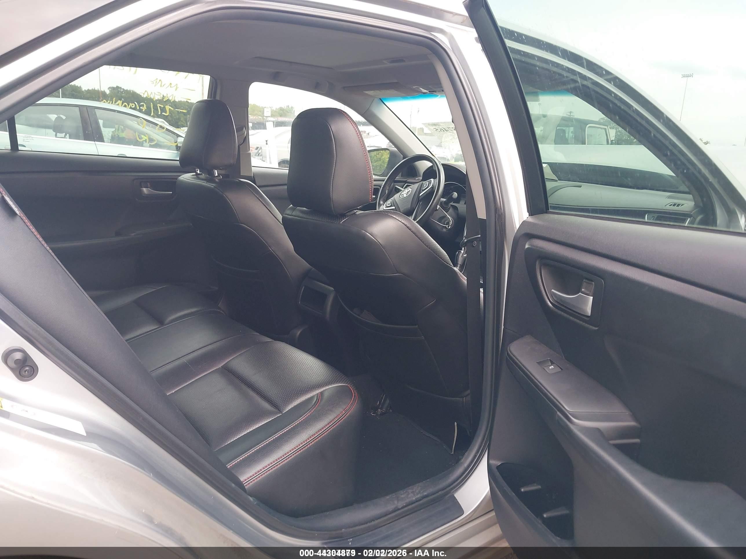 2015 Toyota Camry Se Gray vin: 4T1BF1FKXFU915232